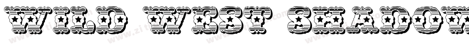 Wild West Shadow字体转换